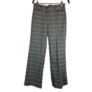LOFT Gray Plaid Women's Trousers